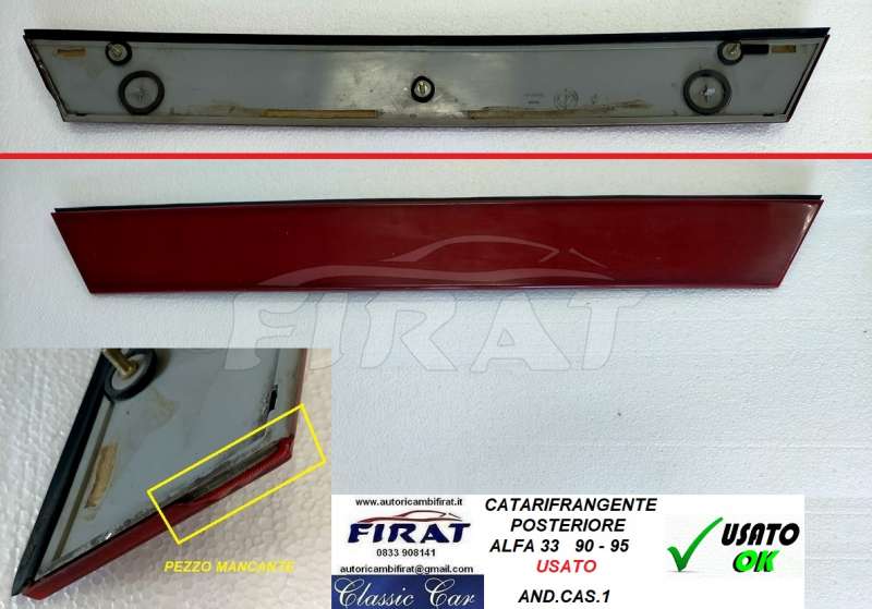 CATARIFRANGENTE ALFA 33 90 - 95 POST.